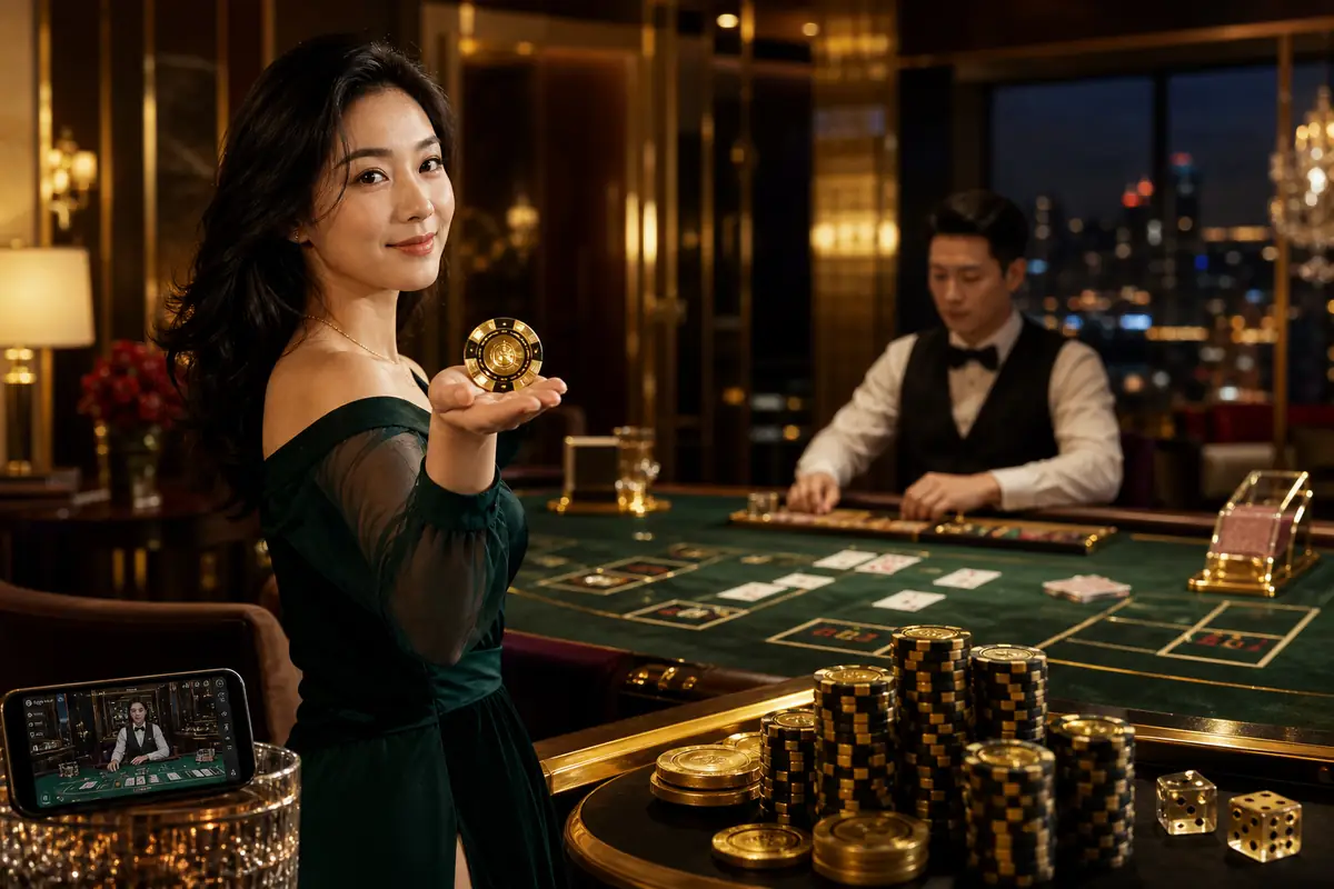 ikiss88 Casino meja kasino langsung dealer